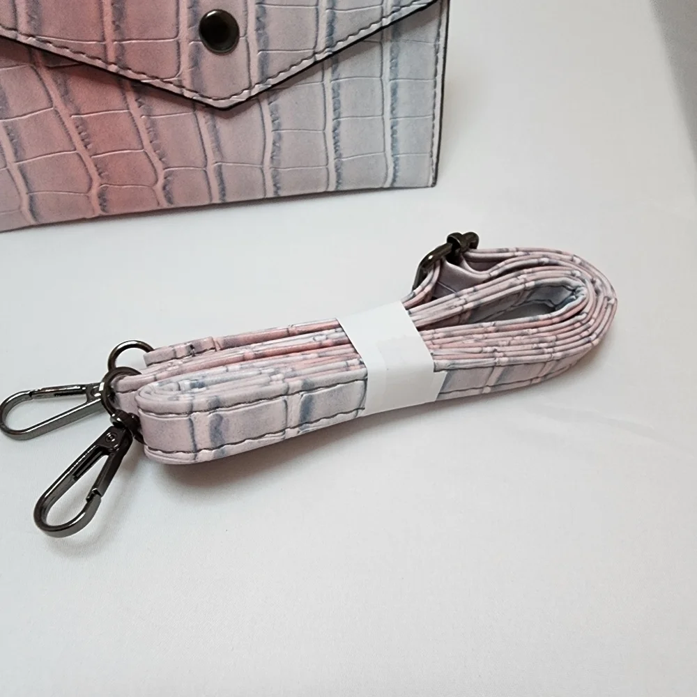 Crocodile Embossed Handbag